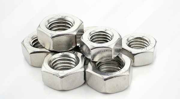 Customized galvanized hexagonal anti-loosening nut outer hexagonal nut standard hexagonal nut matching nut 5/8