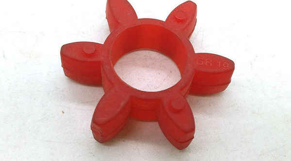 Wholesale plum type coupling polyurethane elastic buffer pad hexagonal star type 3/4