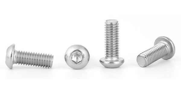 Supply 304 stainless steel half round head socket head cap screw pan head screw mushroom head