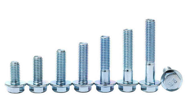 Customized 8.8 grade hexagonal flange screw flange face bolt outer hexagonal with pad screw 5/8