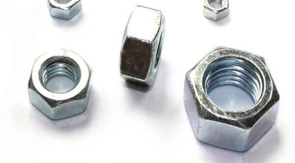 Processing white galvanized 8.8 grade hexagon nut screw nut nut GB