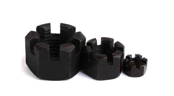 Customized GB58 slotted nut slotted nut slotted hexagonal nut slotted nut 3/8