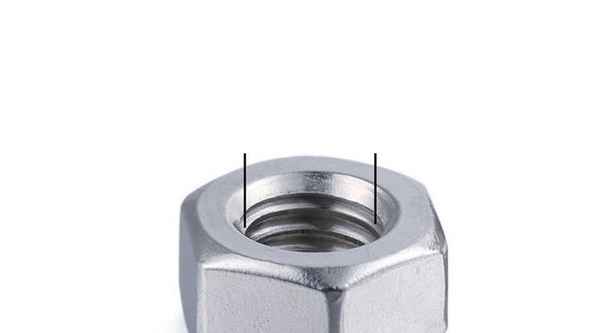 Machining nickel plated hexagon nut nut screw carbon steel hexagon nut cap screw 5/8