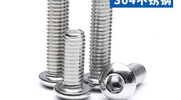 Machining 304 stainless steel semicircle hexagon screw round cup screw flat round head bolt 3/4