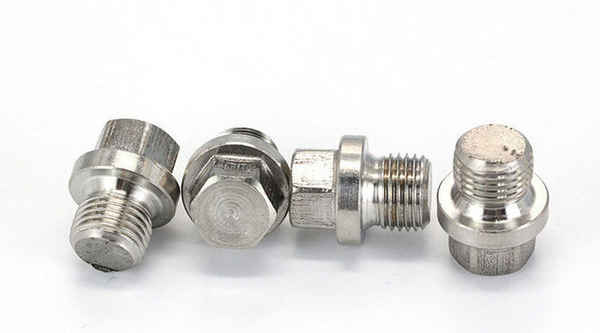 Supply hexagonal head with side plug DIN910 flange face plug threaded oil plug screw plug 3/4