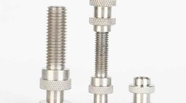 Knurled inserts, knurled bolts and screws are available from stock, complete specifications, non-standard custom drawings