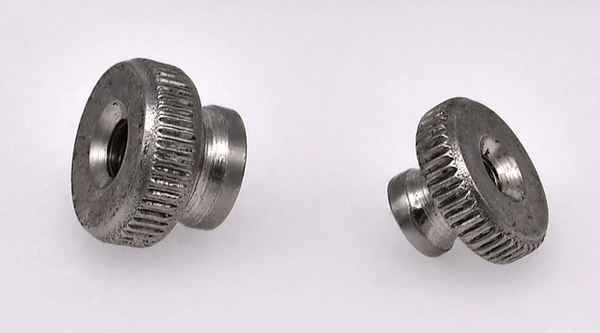 Processing knurled nut GB806 knurled nut knurled step nut knurled hand screw nut 5/8