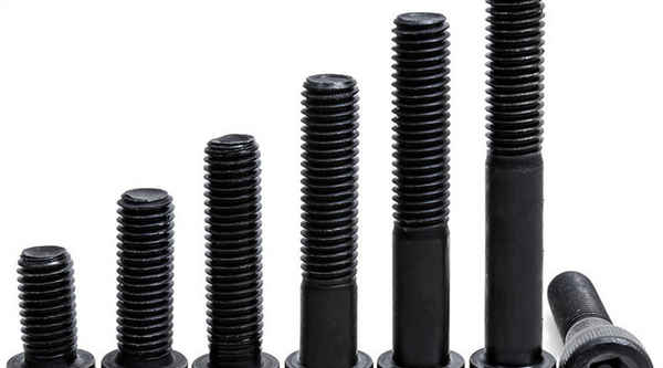 Customized 12.9-grade high-strength inner hexagon screw black extended bolt cup head cylindrical head 3/8